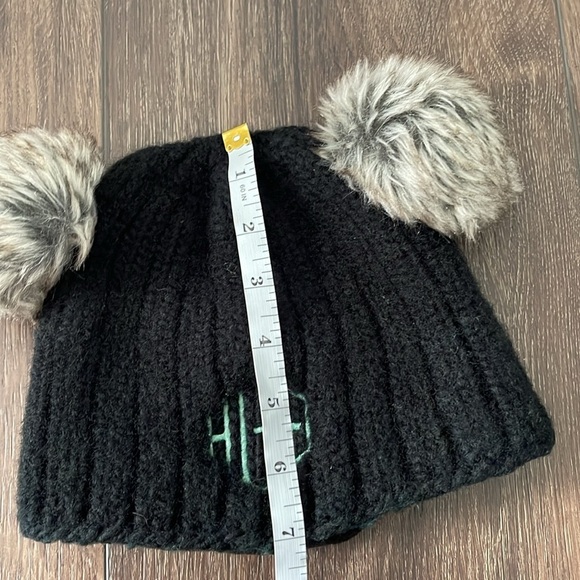 Nirvanna Designs Wool Blend Pom Pom Beanie - Picture 3 of 6